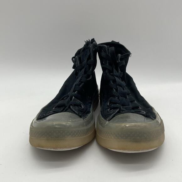 Mens Size 5.5 Converse Chuck Taylor Shoes CX Explore Sneakers Black Casual - Picture 2 of 11